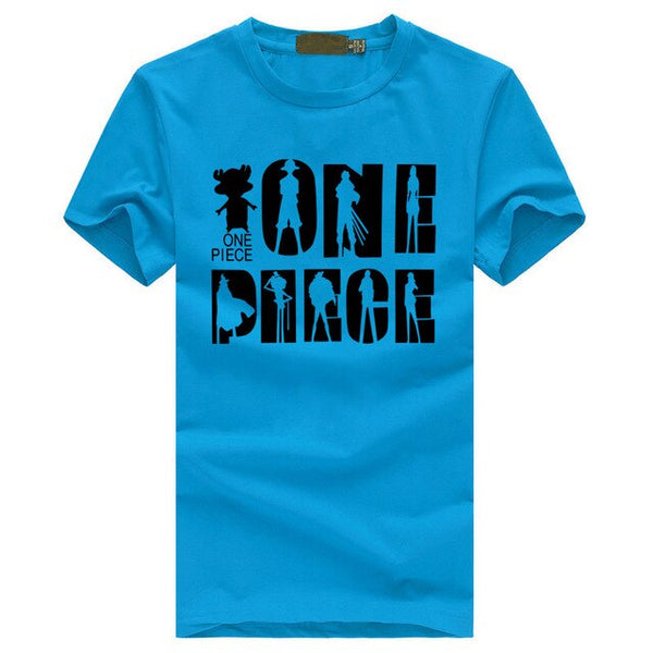 T-SHIRT ONE PIECE EQUIPAGE EN LETTRE - one-piece-stores