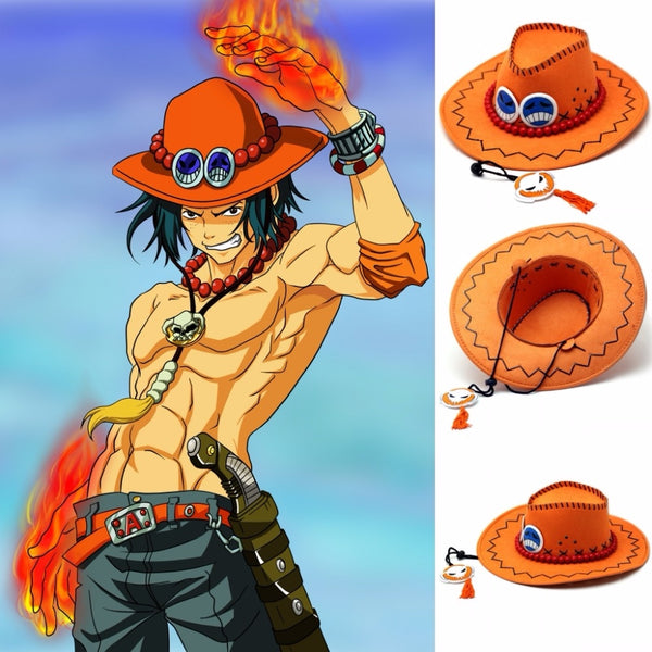 CHAPEAU ONE PIECE ACE AUX POINGS ARDENTS - one-piece-stores