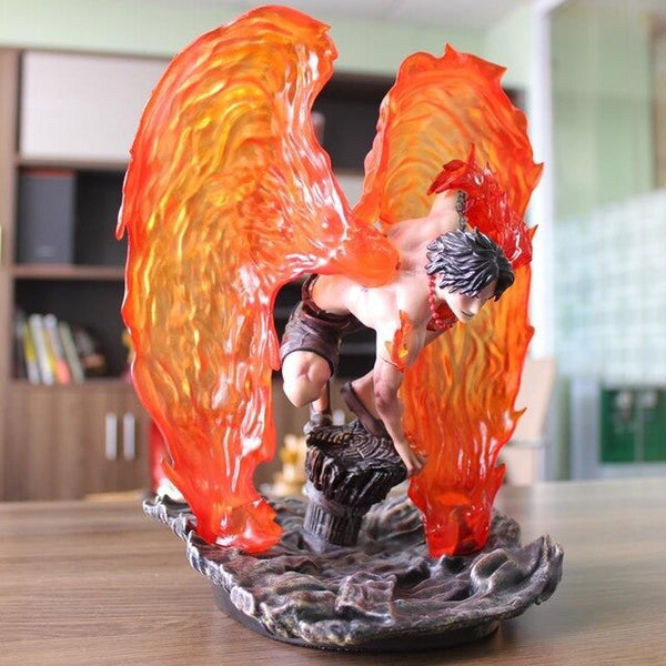 FIGURINE ONE PIECE ACE AUX POINGS ARDENTS - one-piece-stores