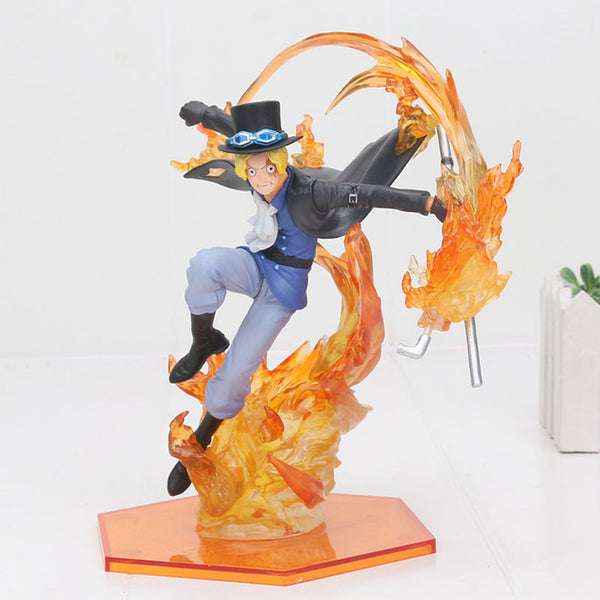 FIGURINE ONE PIECE SABO FRUIT MERA MERA - one-piece-stores