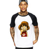 T-SHIRT ONE PIECE LUFFY SE CURE LE NEZ