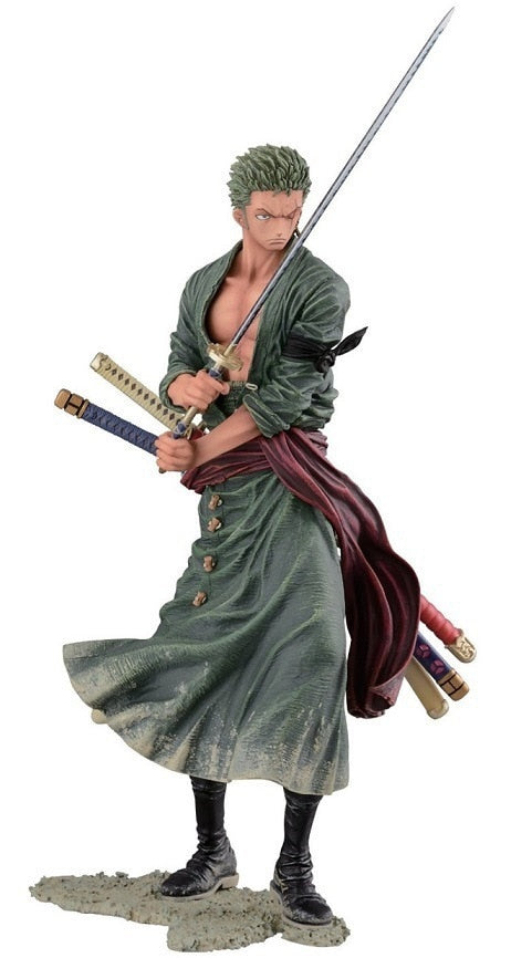 One Piece Figure Ace Luffy Sabo Action Figure Roronoa Zoro Figure 20cm PVC Cartoon Figurine One Piece Toys Juguetes - one-piece-stores