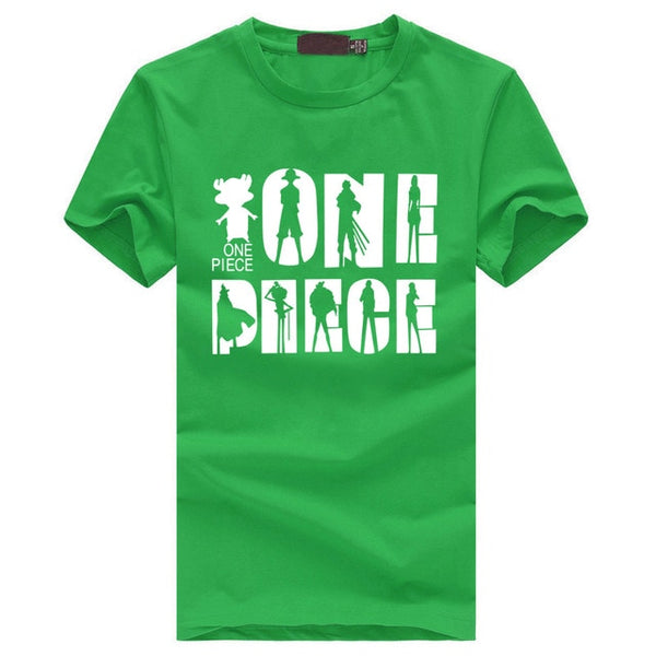 T-SHIRT ONE PIECE EQUIPAGE EN LETTRE - one-piece-stores