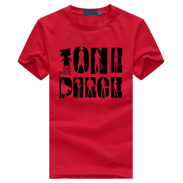 T-SHIRT ONE PIECE EQUIPAGE EN LETTRE - one-piece-stores