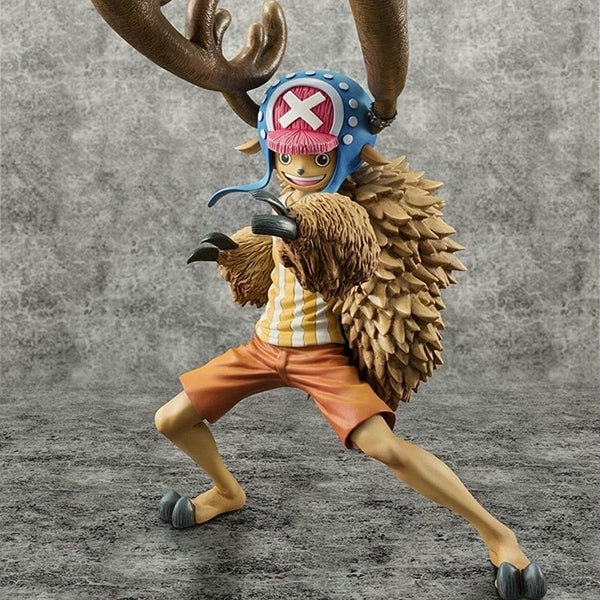 FIGURINE ONE PIECE CHOPPER FORME CORNE - one-piece-stores