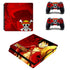 STICKERS PS4 ONE PIECE LUFFY ROUGE - one-piece-stores