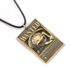 COLLIER ONE PIECE PLAQUE DE LUFFY