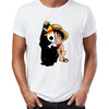 T-SHIRT ONE PIECE LUFFY ET SON DRAPEAU