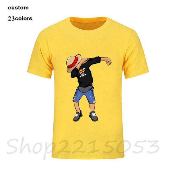 T-SHIRT ONE PIECE LUFFY DAB - one-piece-stores