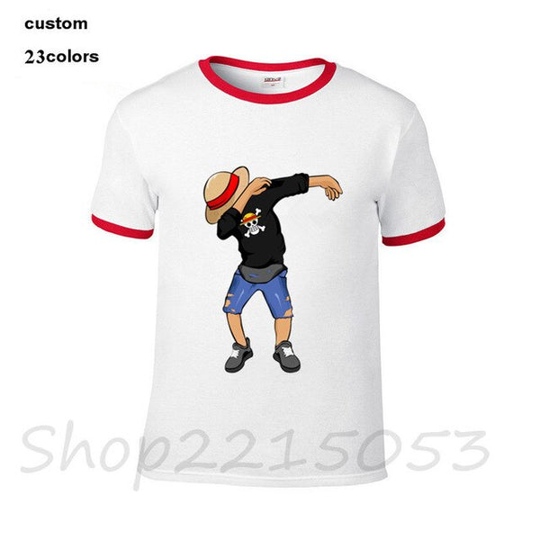 T-SHIRT ONE PIECE LUFFY DAB - one-piece-stores