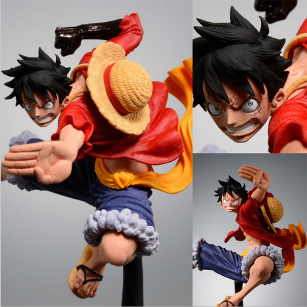 FIGURINE ONE PIECE MOKEY D. LUFFY COUP DE POING HAKI - one-piece-stores