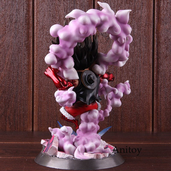 One Piece Luffy Gear Fourth Straw Hat Monkey d Luffy Anime Action Figure Collectible Model Toy - one-piece-stores