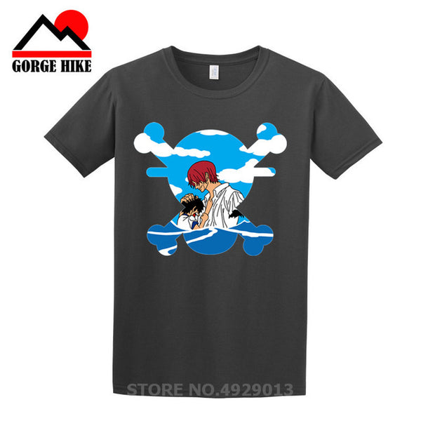 T-SHIRT ONE PIECE LUFFY ET SHANKS - one-piece-stores