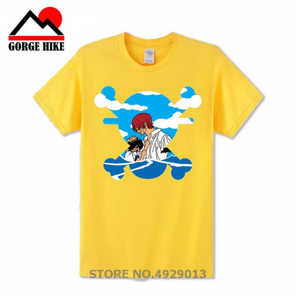 T-SHIRT ONE PIECE LUFFY ET SHANKS - one-piece-stores