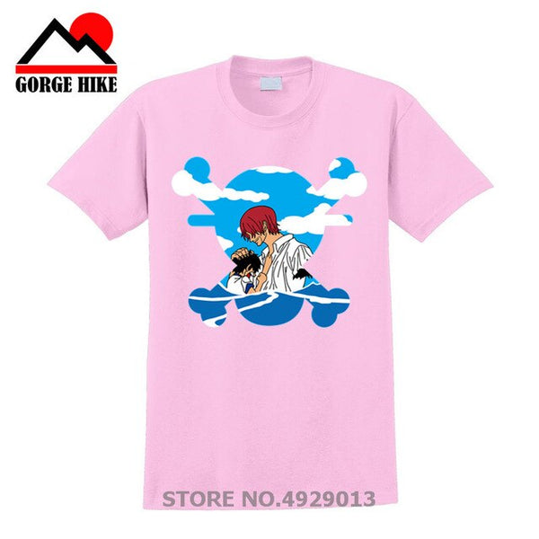 T-SHIRT ONE PIECE LUFFY ET SHANKS - one-piece-stores