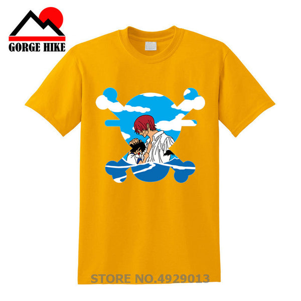 T-SHIRT ONE PIECE LUFFY ET SHANKS - one-piece-stores