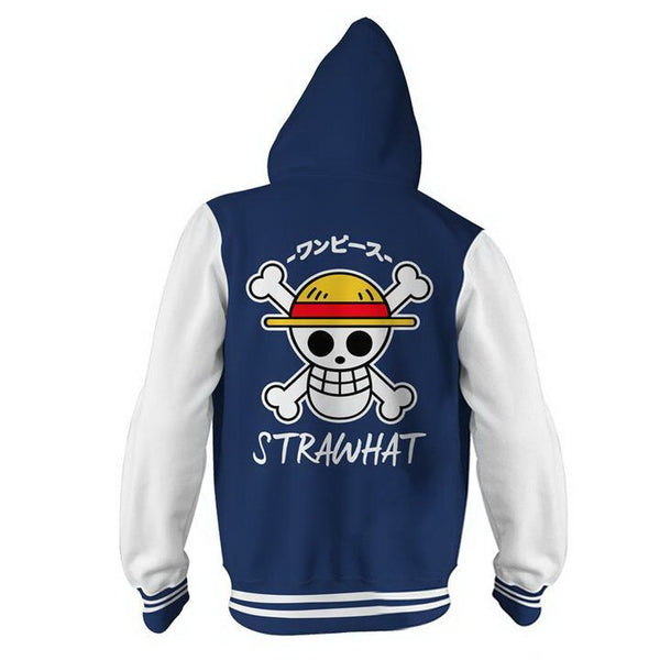 SWEAT-SHIRT ONE PIECE STRAWHAT - one-piece-stores