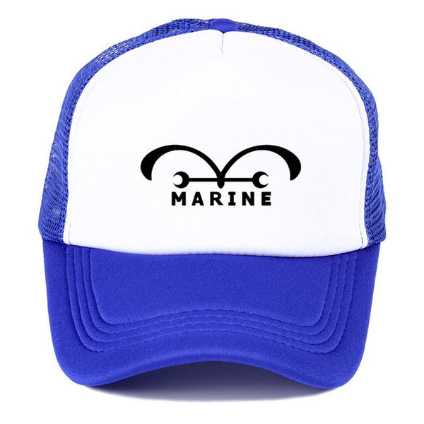 CASQUETTE ONE PIECE MARINE - one-piece-stores