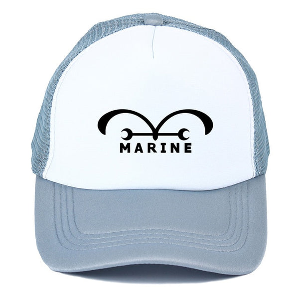 CASQUETTE ONE PIECE MARINE - one-piece-stores