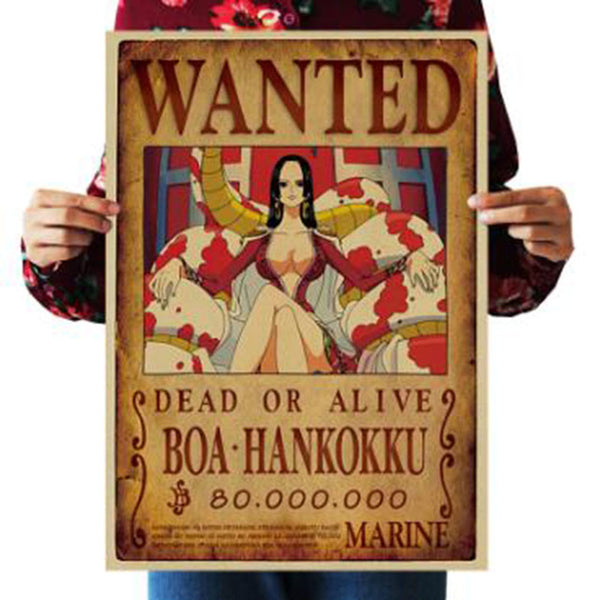 AFFICHE WANTED - one-piece-stores