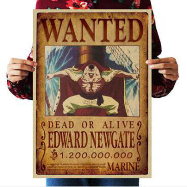 AFFICHE WANTED - one-piece-stores