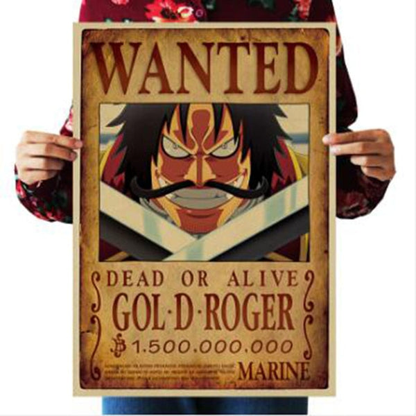 AFFICHE WANTED - one-piece-stores