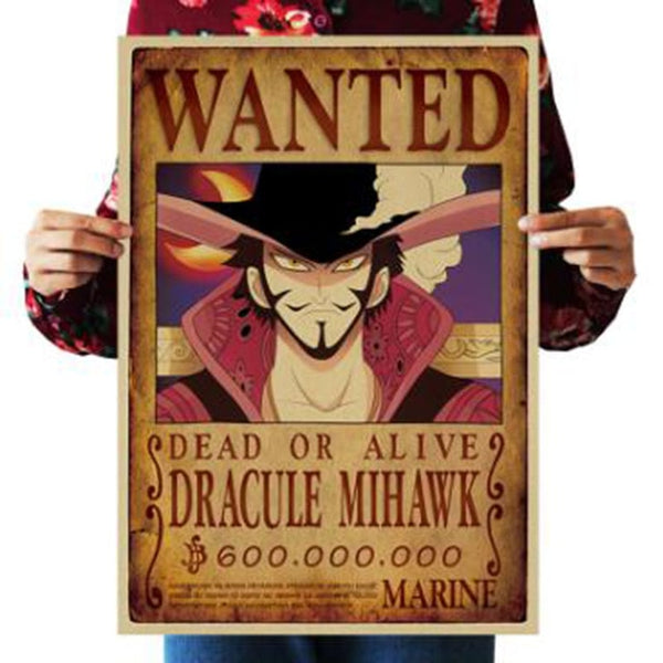 AFFICHE WANTED - one-piece-stores