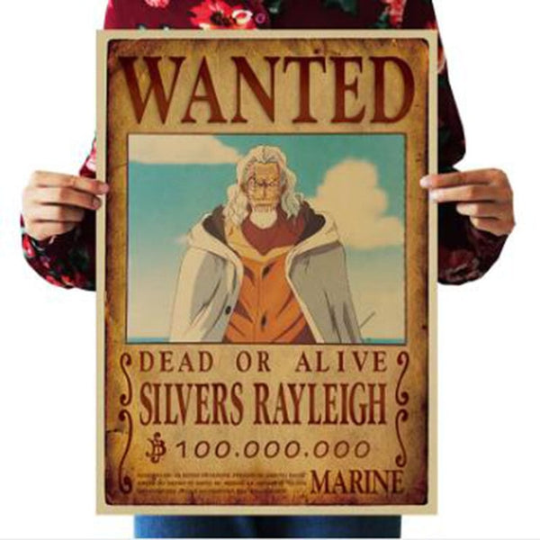 AFFICHE WANTED - one-piece-stores