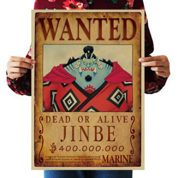 AFFICHE WANTED - one-piece-stores