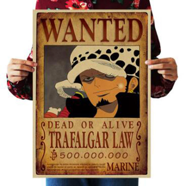 AFFICHE WANTED - one-piece-stores