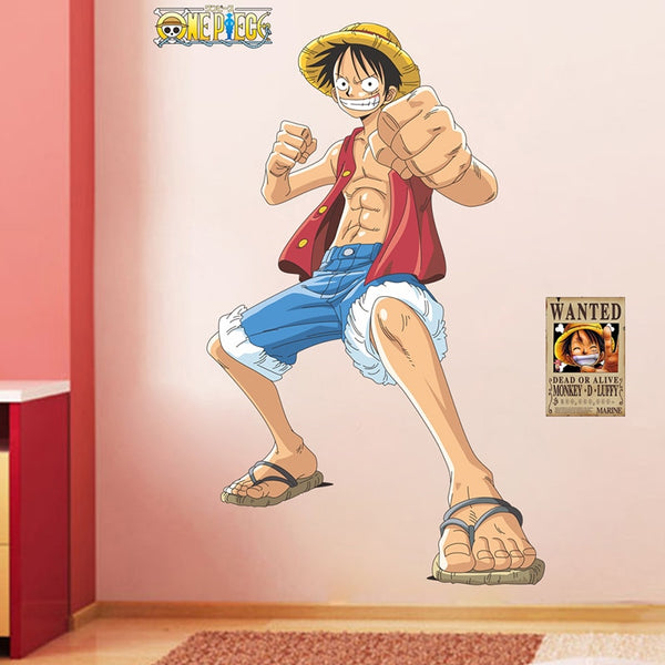 STICKERS ONE PIECE LUFFY GOMU GOMU NO - one-piece-stores