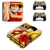 STICKERS PS4 ONE PIECE LUFFY CHAPEAU DE PAILLE