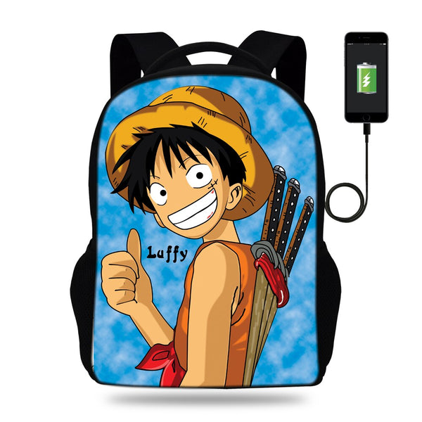 SAC A DOS ONE PIECE LUFFY TROIS SABRES - one-piece-stores